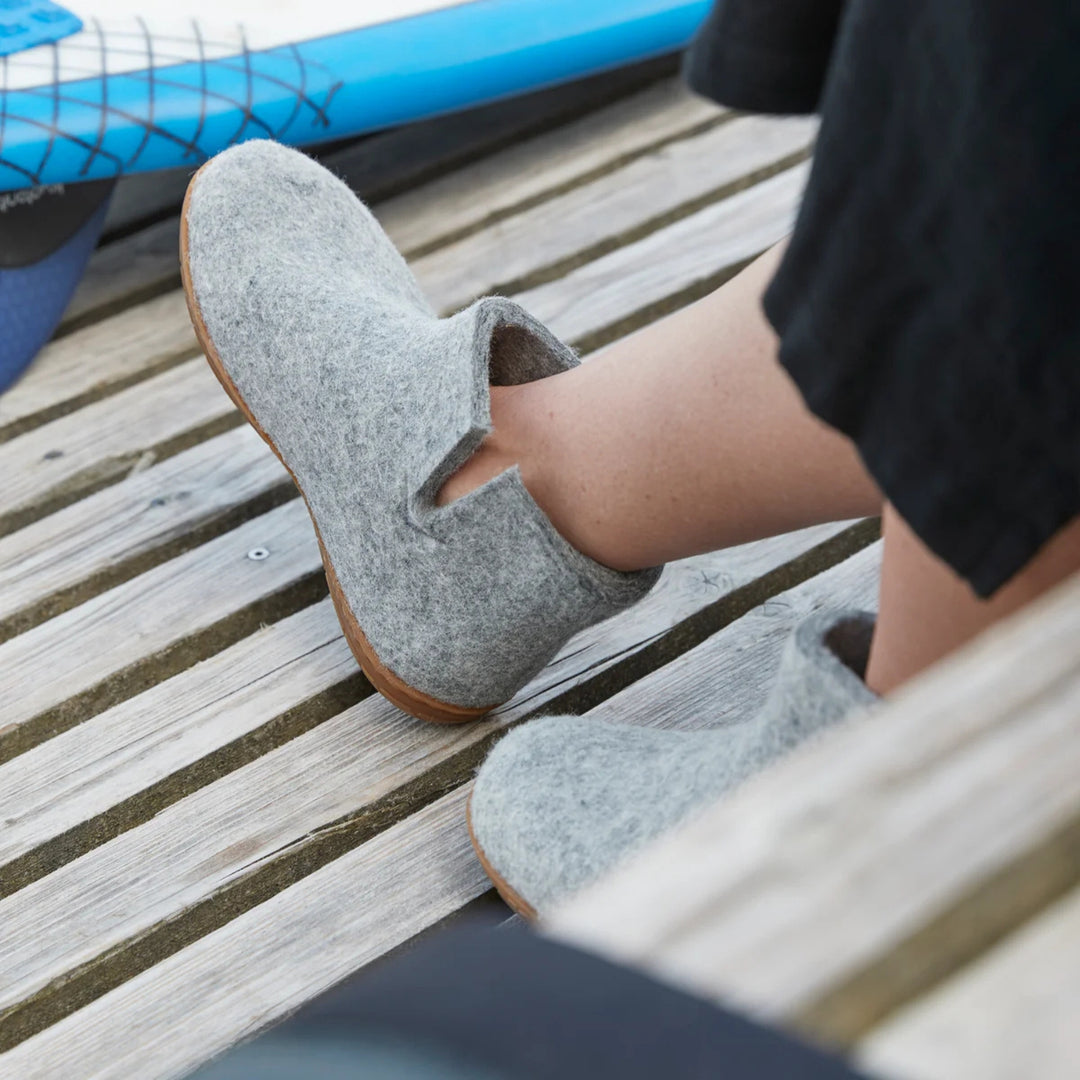 Glerups Boots with Natural Honey Rubber Sole