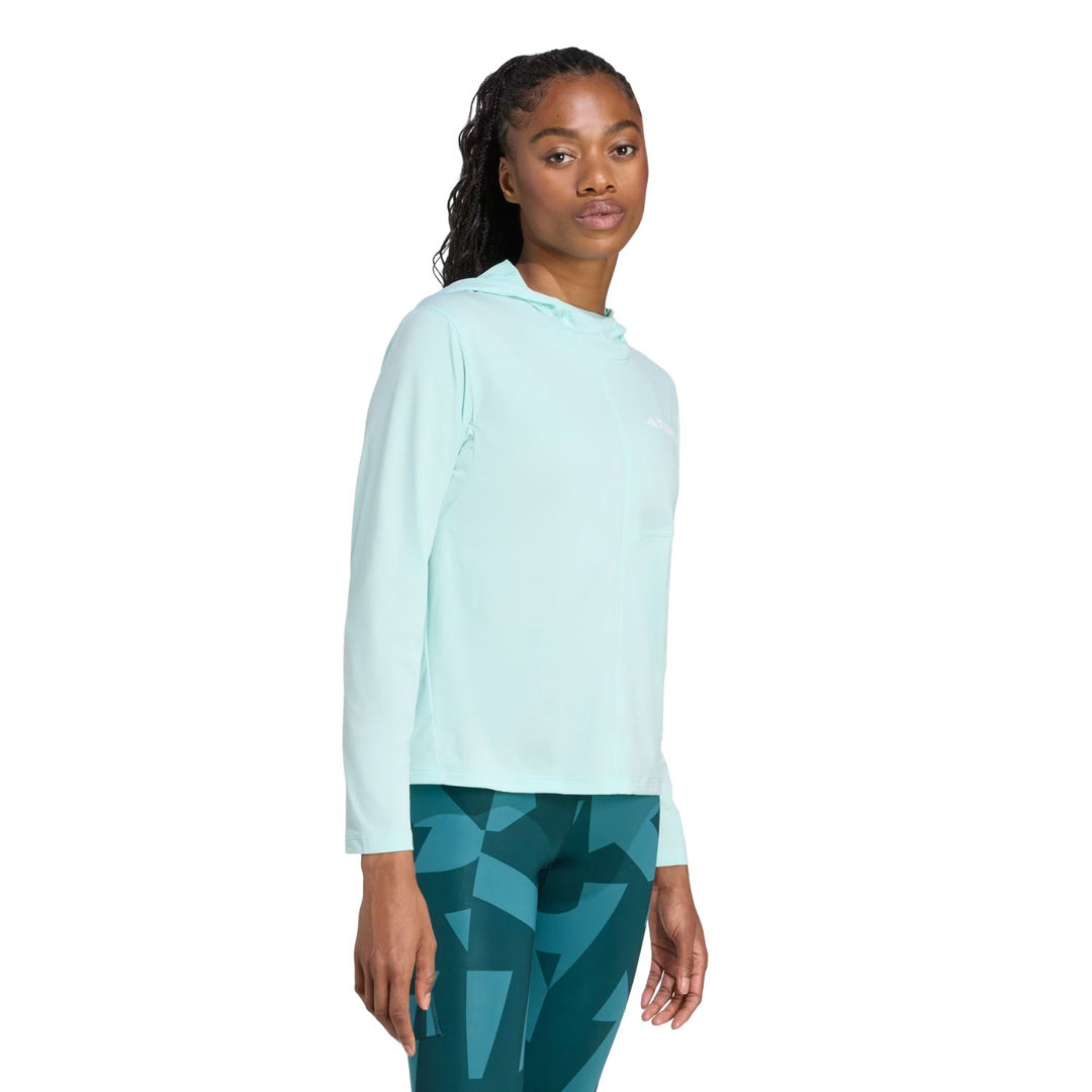 Adidas Terrex Women's Multi Climacool Hooded Long Sleeve Top