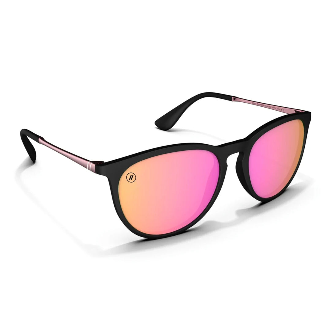 Blenders Eyewear Rose Theater BE811 Black Frame | Pink Polarized Lens