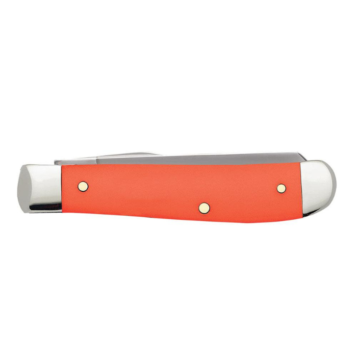 Case Orange Synthetic Smooth Mini Trapper