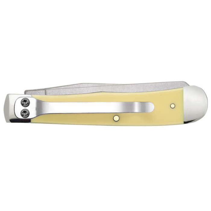 Case Yellow Synthetic Smooth Trapper w/Clip