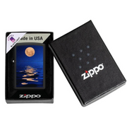 Zippo 49810 Full Moon Design Lighter