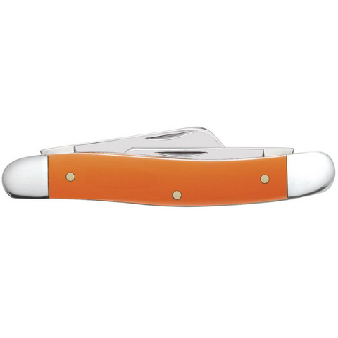 Case Orange Synthetic Smooth Medium Stockman