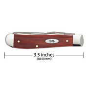 Case Chestnut Bone Smooth Mini Trapper