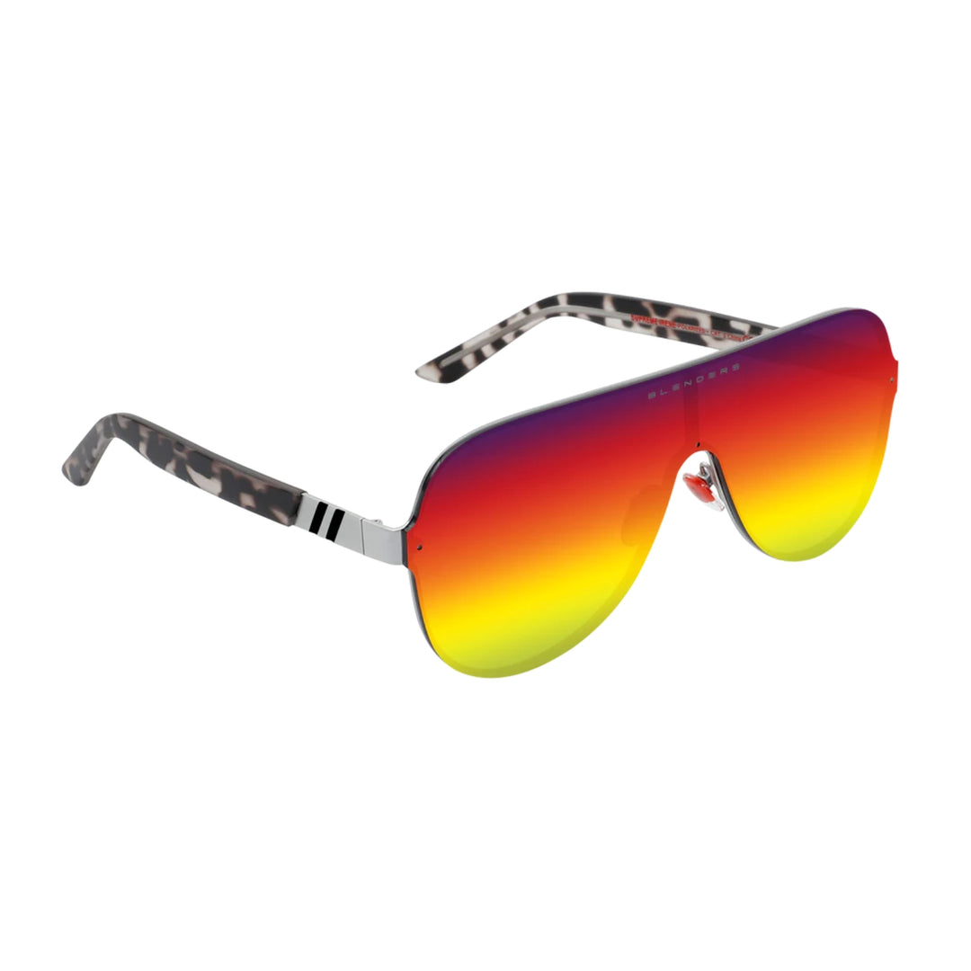 Blenders Falcon - Supreme Irene - Matte Silver / Polarized Rainbow - BE6303