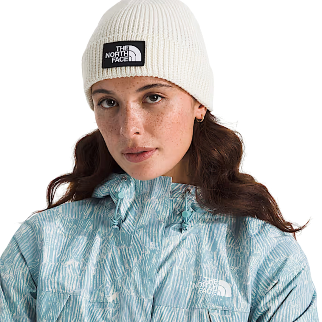 The North Face TNF Logo Box Cuffed Beanie