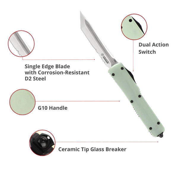 KRATE Tactical Barracuda OTF Knife