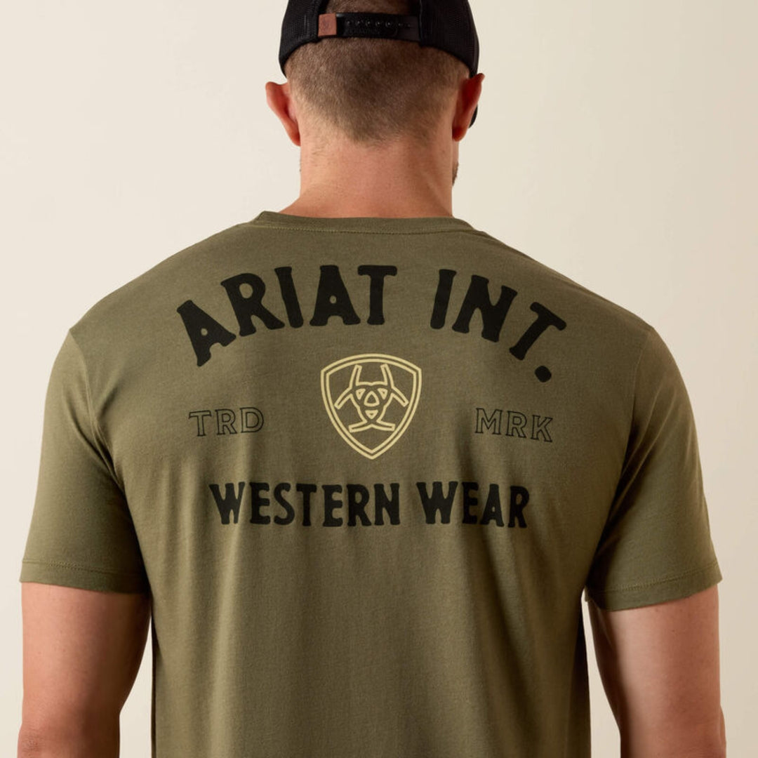 Ariat Men's Outline Shop T-Shirt