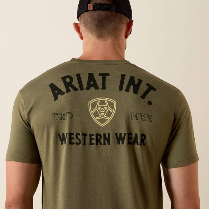 Ariat Men's Outline Shop T-Shirt
