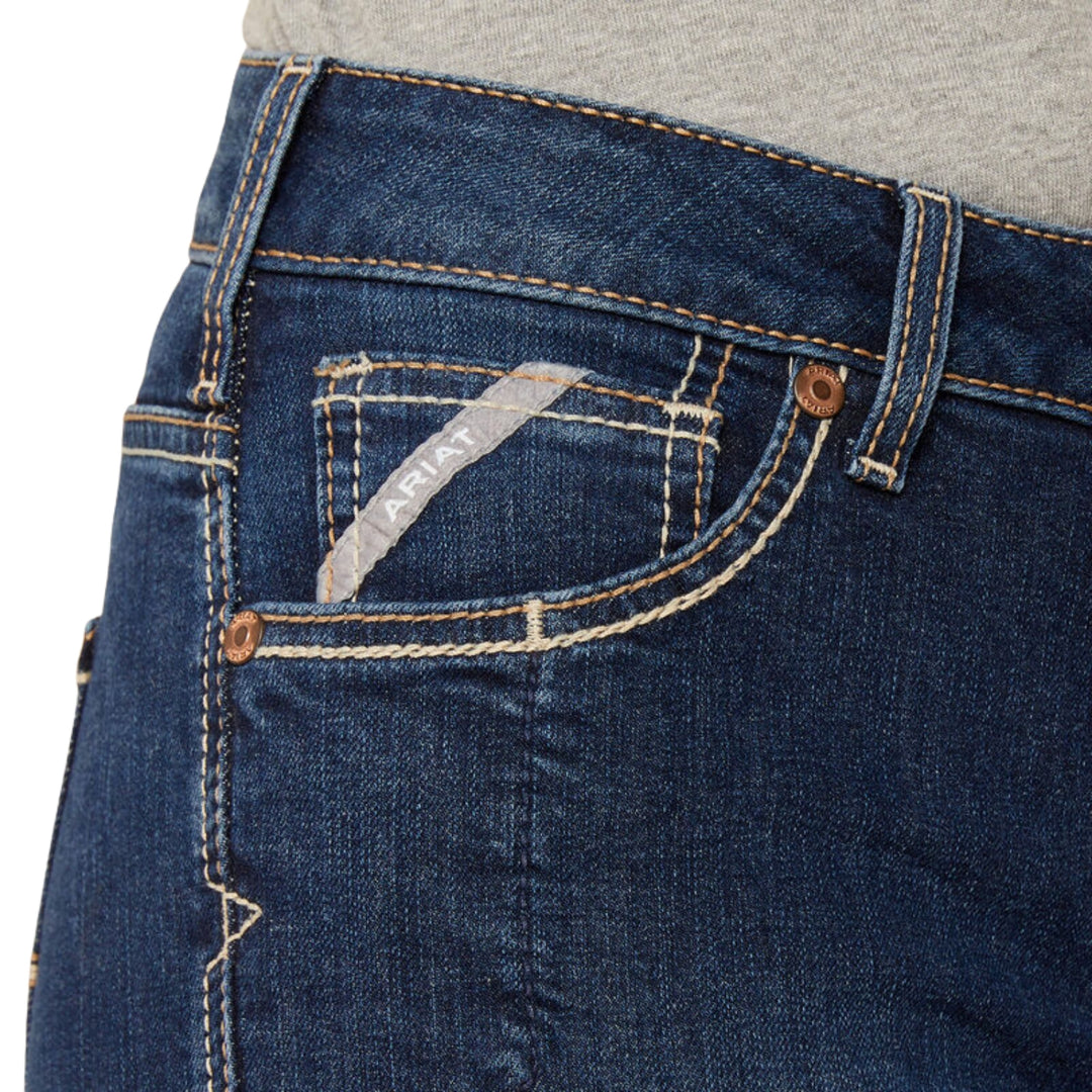 Ariat Women's Rebar PR DuraStretch Riveter Double Front Straight Jean