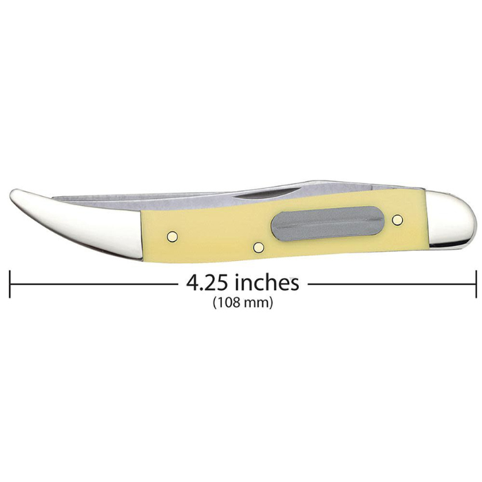 Case Yellow Synthetic Smooth Fishing Knife