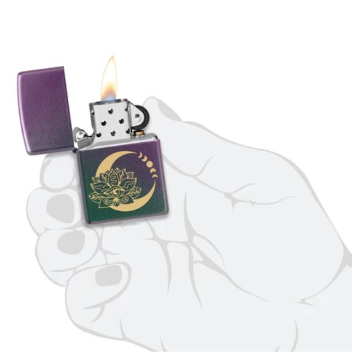 Zippo 48587 Lotus Moon Design