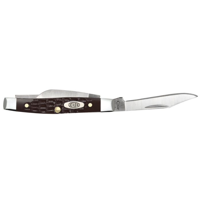 Case Brown Synthetic Standard Jig Small Stockman