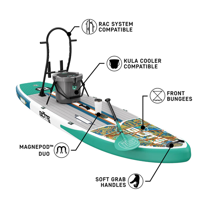 BOTE Breeze Aero Inflatable Stand Up Paddle Board 11' 6''