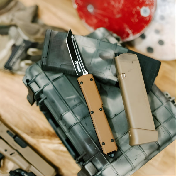 KRATE Tactical Sandstorm OTF Knife