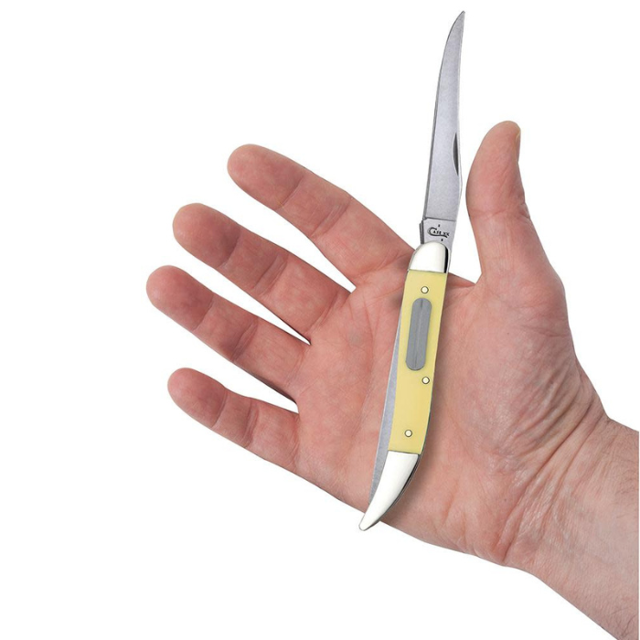 Case Yellow Synthetic Smooth Fishing Knife