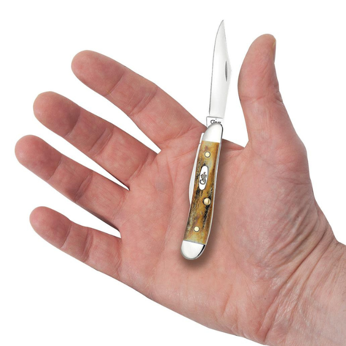 Case Genuine Stag Peanut