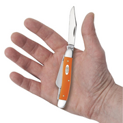 Case Orange Synthetic Smooth Medium Stockman