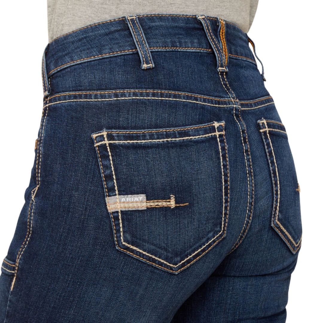 Ariat Women's Rebar PR DuraStretch Riveter Double Front Straight Jean