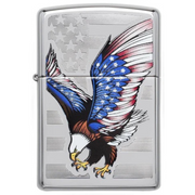 Zippo 28449 Eagle Flag Lighter