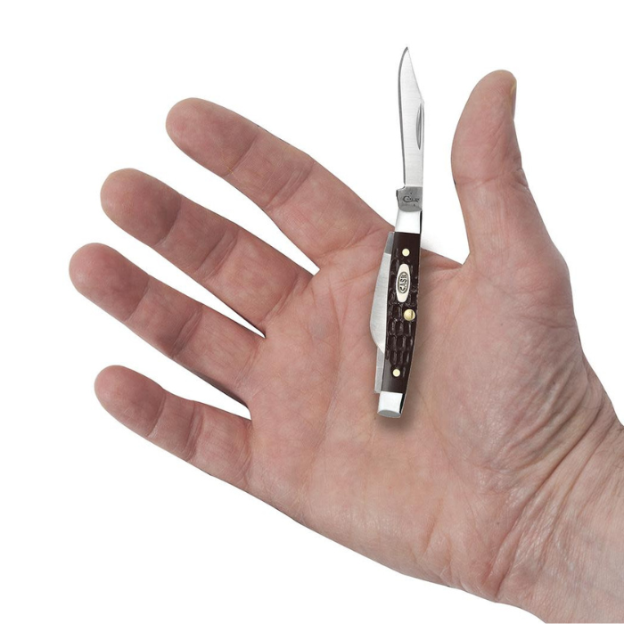 Case Brown Synthetic Standard Jig Small Stockman
