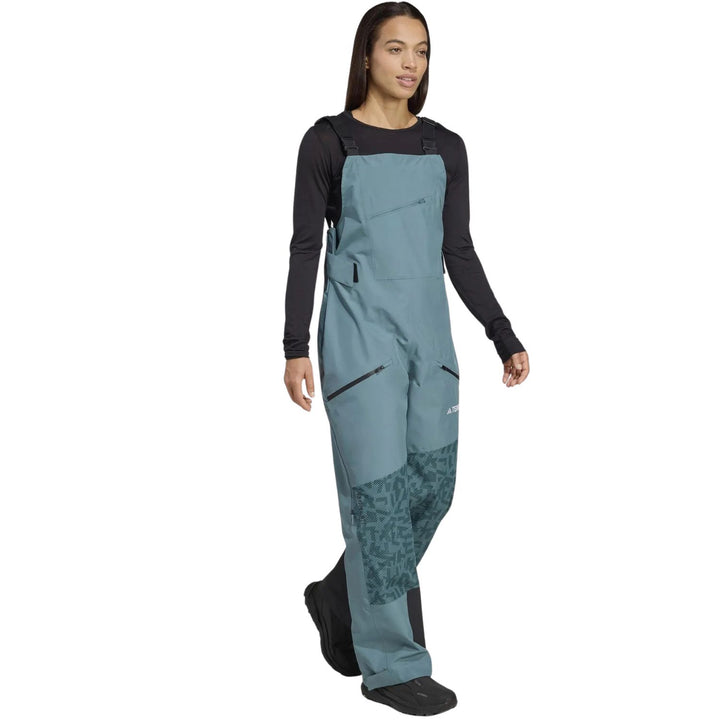 Adidas Terrex Womens's Xperiror Hybrid Primeknit Climaproof Bib Pants