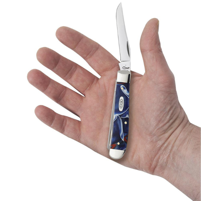 Case Patriotic Kirinite Smooth Mini Trapper