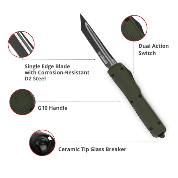 KRATE Tactical Ranger OTF Knife