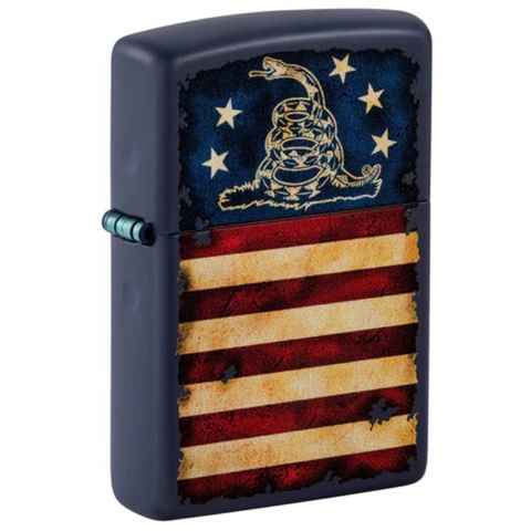 Zippo 48554 Don't Tread On Me US Flag Lighter
