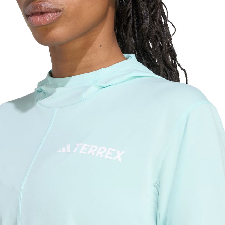 Adidas Terrex Women's Multi Climacool Hooded Long Sleeve Top