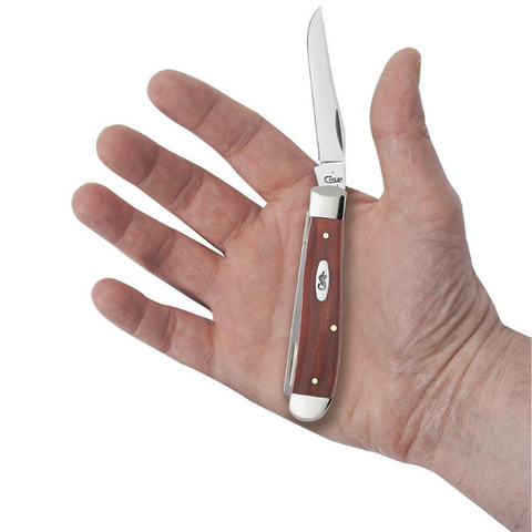 Case Chestnut Bone Smooth Mini Trapper