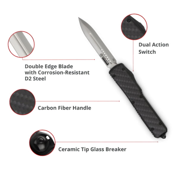 KRATE Tactical Parallax OTF Knife