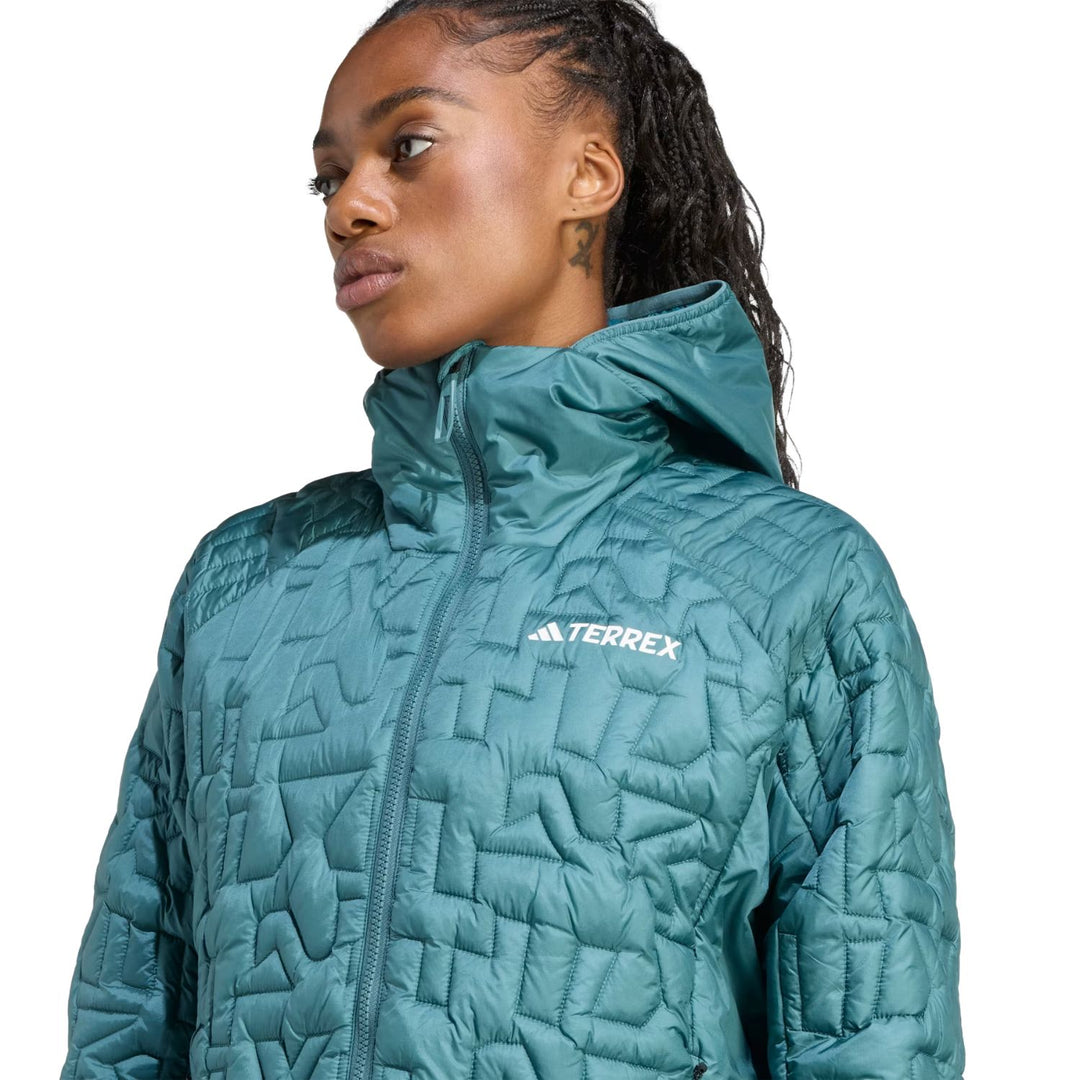Adidas Terrex Women's Xperior PrimaLoft Loose Fill Insulated Hooded Jacket