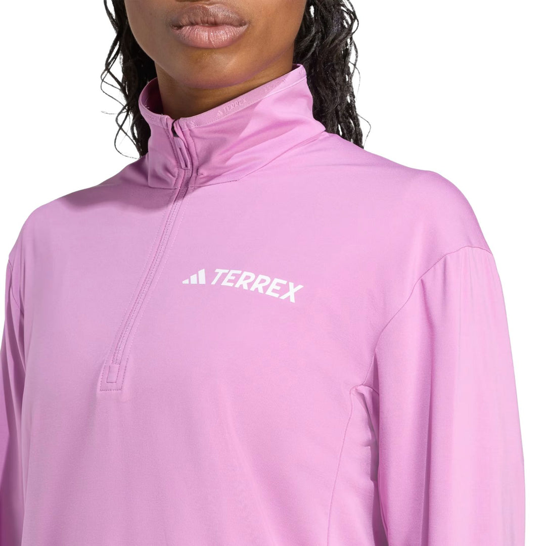 Adidas Terrex Women's Multi Climawarm Half-Zip Tech Fleece Jacket