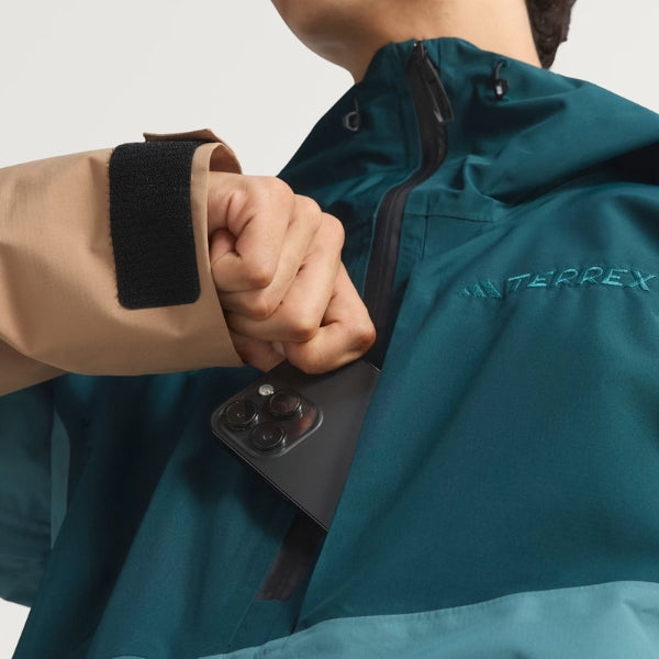 Adidas Terrex Men's Xploric 2 Layer Lined Climaproof Anorak Jacket