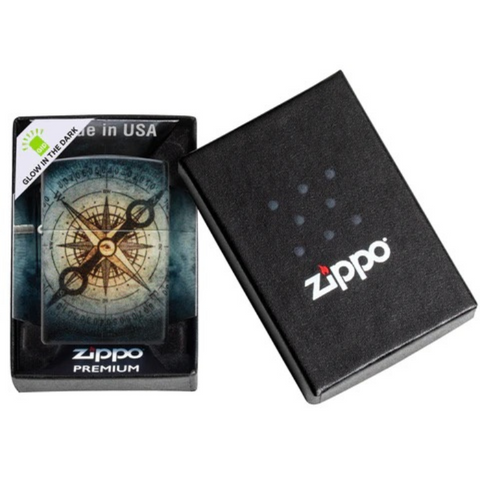 Zippo 48562 Compass Ghost Design Lighter