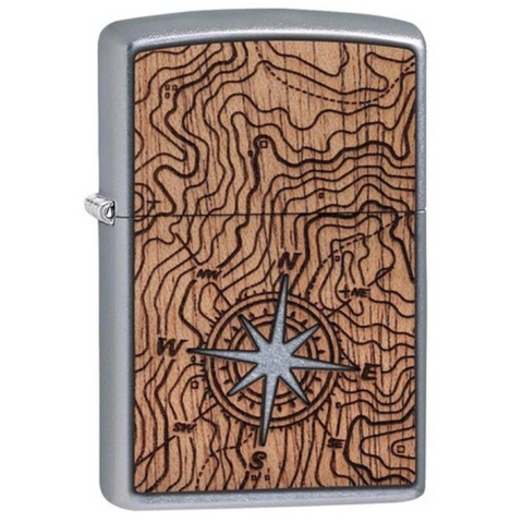 Zippo 49055 Woodchuck Compass Lighter
