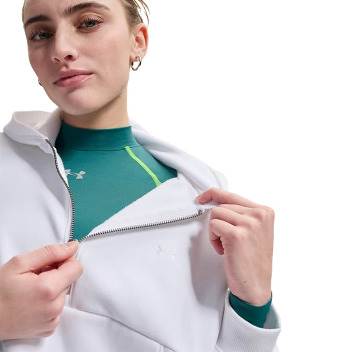 Under Armour Women's Icon Fleece 1/2 Zip Hoodie