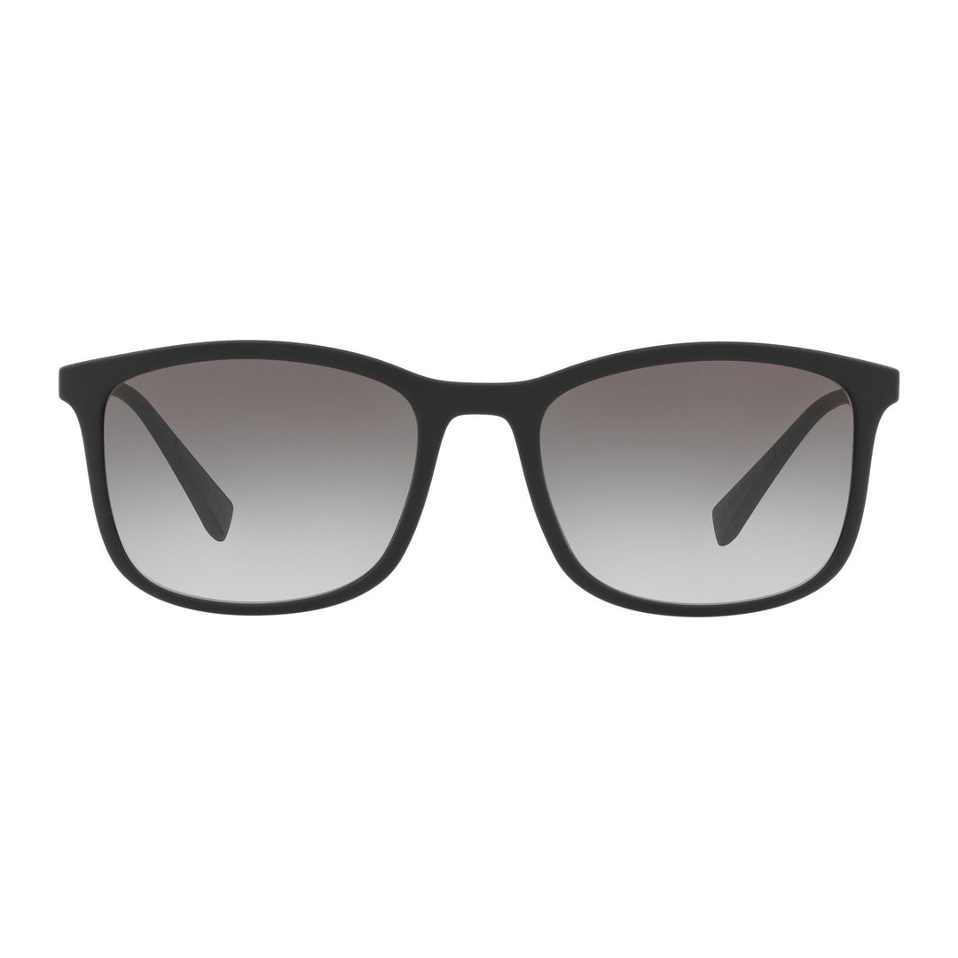 Prada PS01TS Sunglasses - Black Rubber | Grey Gradient (DG00A7)