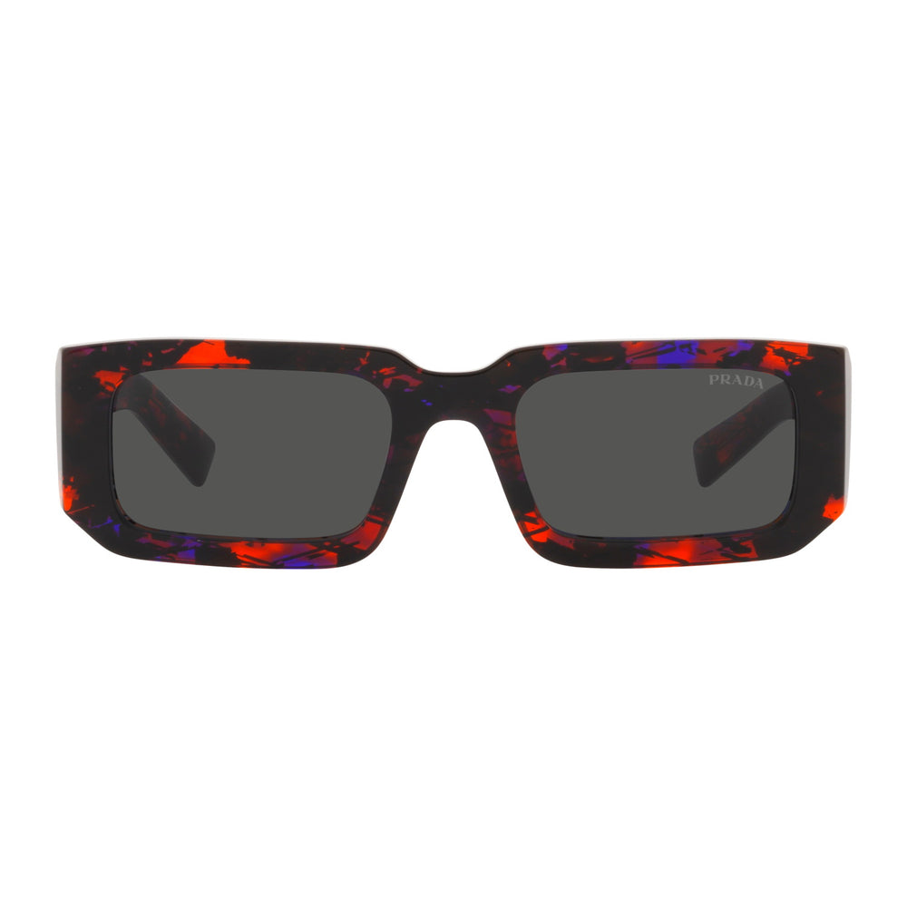 Prada PR06YSF Sunglasses - Abstract Orange | Dark Grey (06V550)