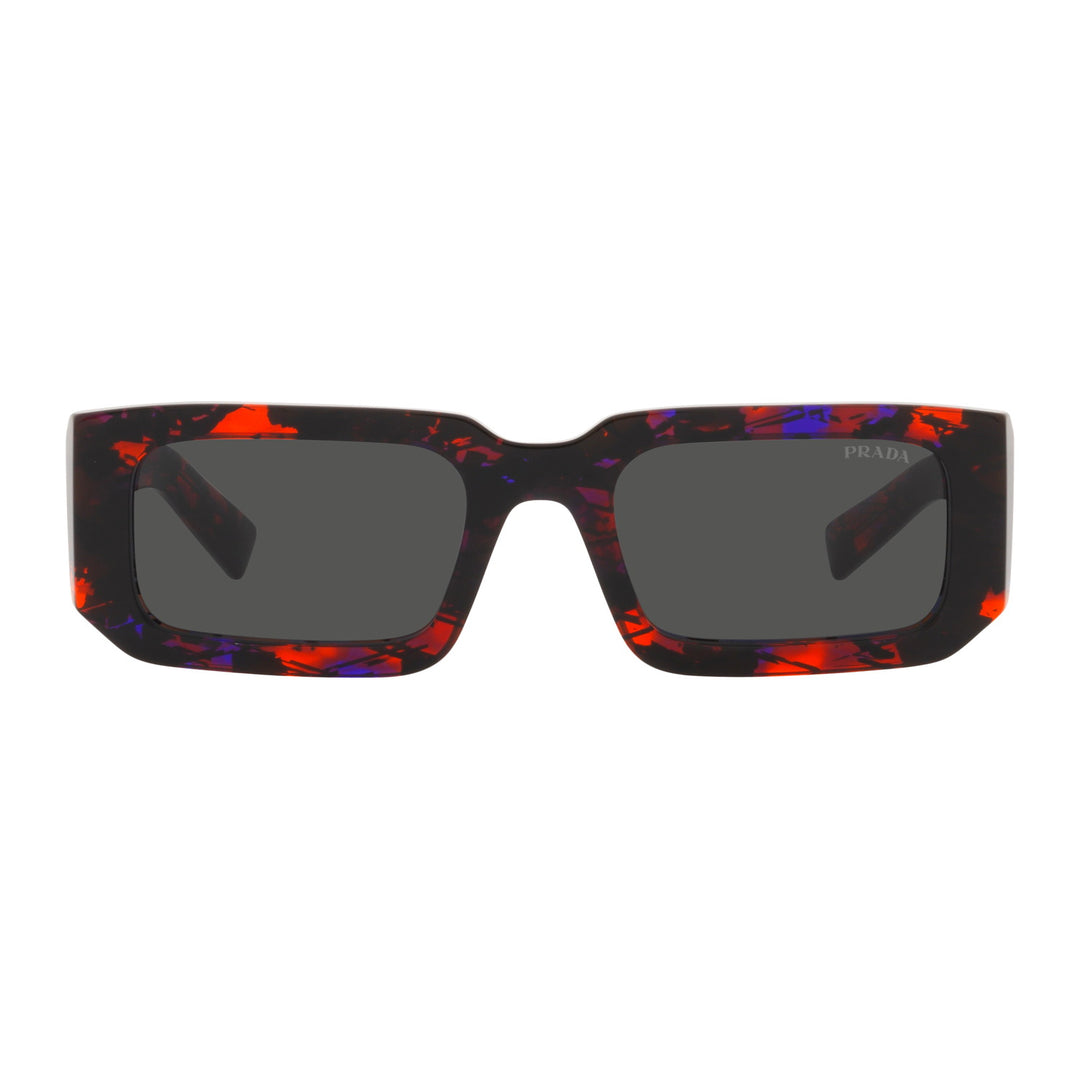 Prada PR06YSF Sunglasses - Abstract Orange | Dark Grey (06V550)