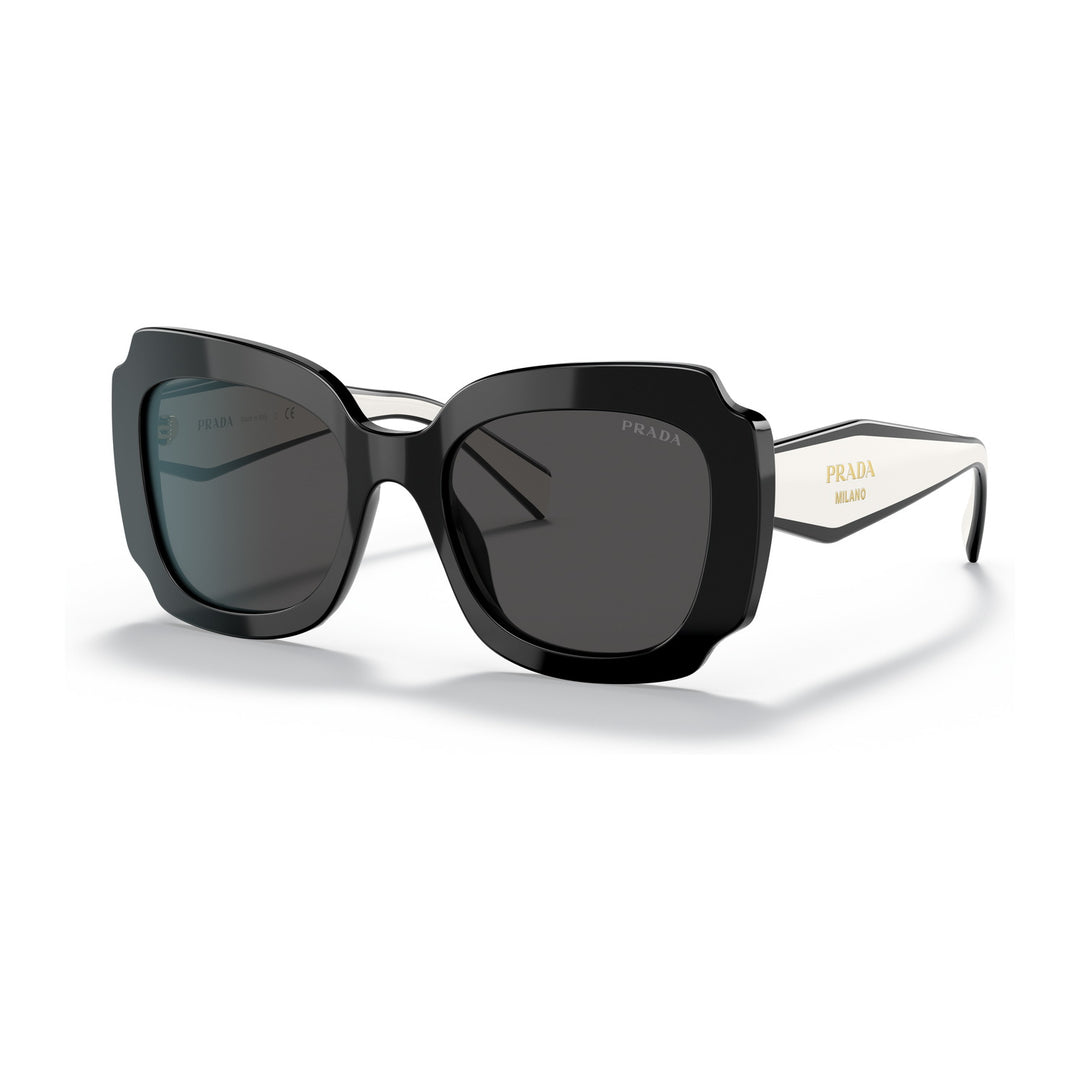 Prada PR16YS Sunglasses - Black | Dark Grey (09Q550)