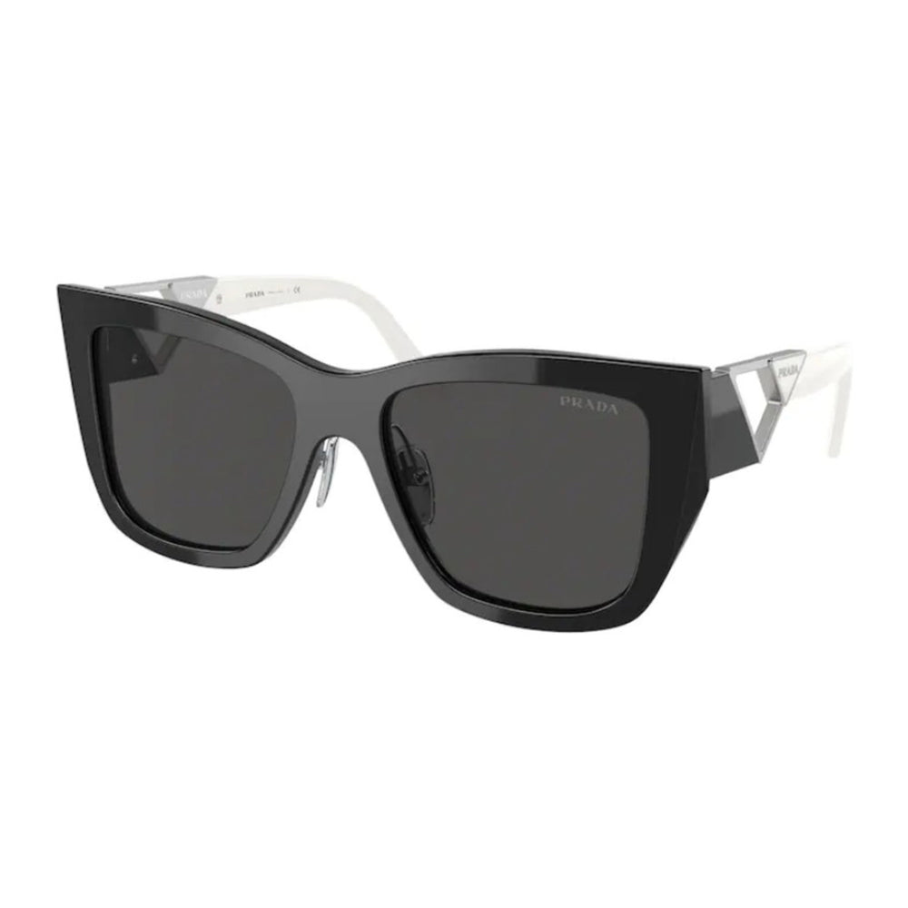 Prada PR21YS Sunglasses - Black | Dark Grey (1AB550)