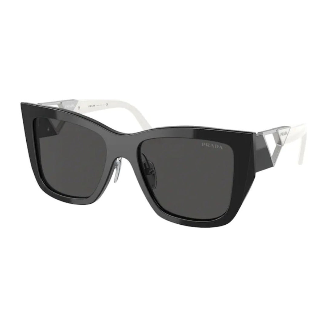 Prada PR21YS Sunglasses - Black | Dark Grey (1AB550)