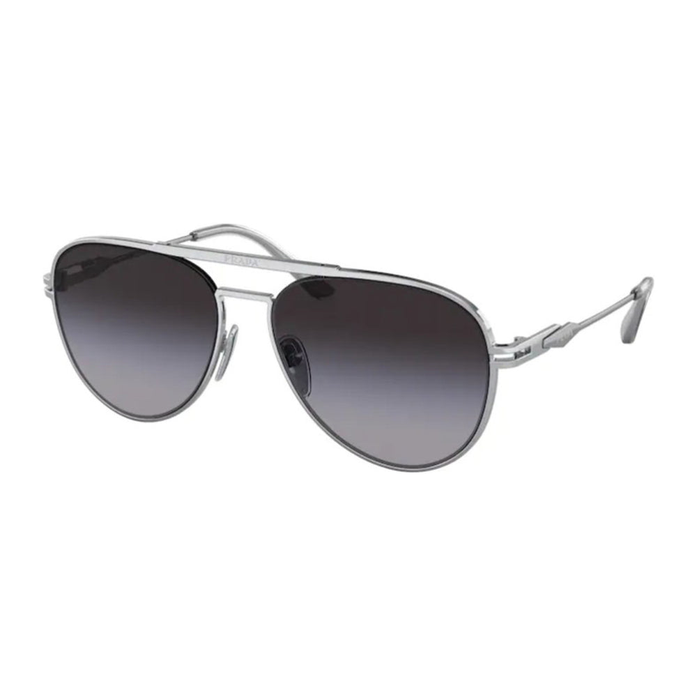 Prada PR54ZS Sunglasses - Silver | Grey Gradient (1BC09S)