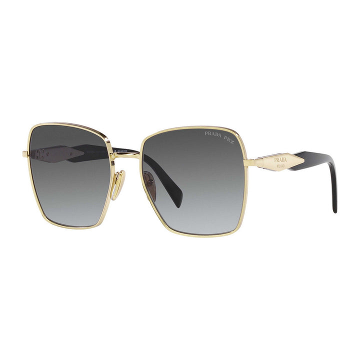 Prada PR64ZS Sunglasses - Pale Gold | Polar Grey Gradient (ZVN5W1)