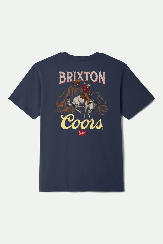 Brixton x Coors Omaha S/S T-Shirt