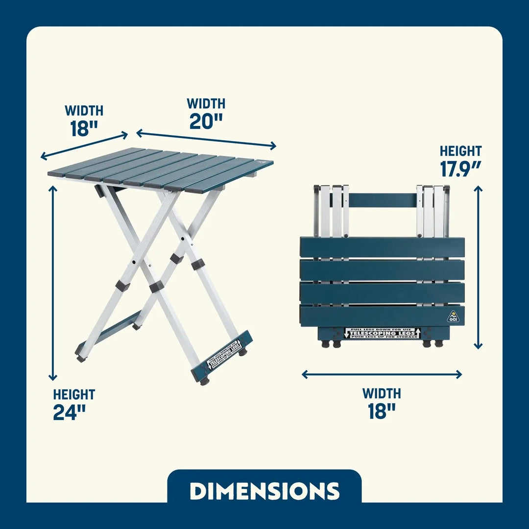 GCI Compact Camp Table 20