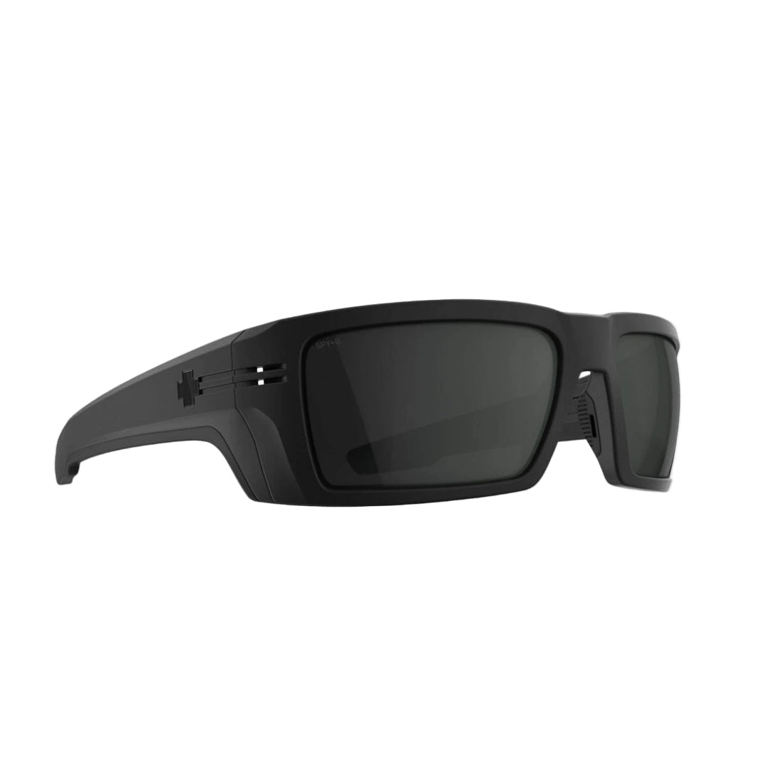 Spy Rebar SE Ansi Matte Black Frame l Happy Gray Green Polar Lens
