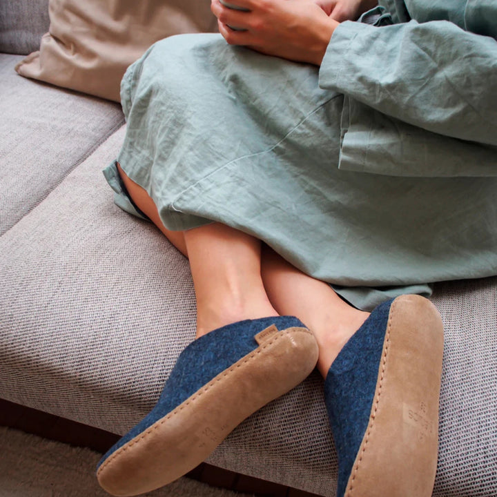 Glerups Slip-on with Leather Sole